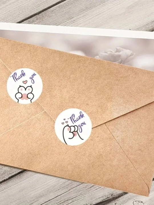 Nakleykalar, Kuromi, Kitti, Thank you va boshqa, to'plamda 50 dona - 