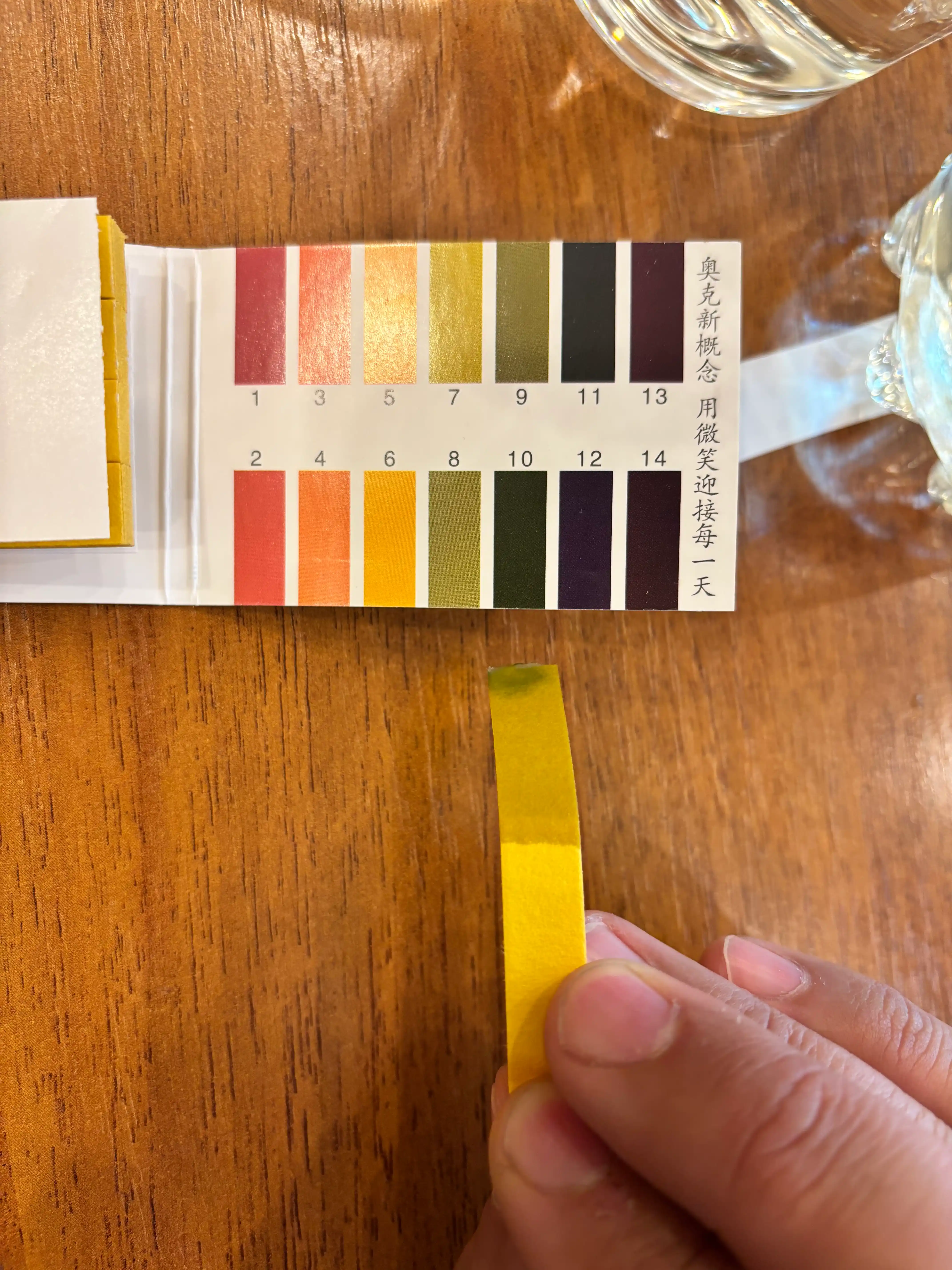 PH - test chiziqlari 1 - 14, qog'oz, lakmus