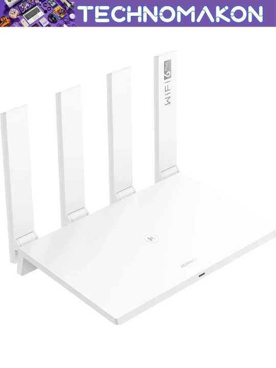 Ikki diapazonli gigabit Wi-fi router Huawei Wifi AX3, Wi-Fi 6, 3000Mbps, WS7100, AX3000