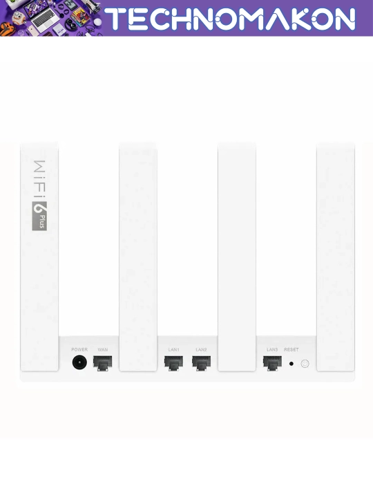 Ikki diapazonli gigabit Wi-fi router Huawei Wifi AX3, Wi-Fi 6, 3000Mbps, WS7100, AX3000