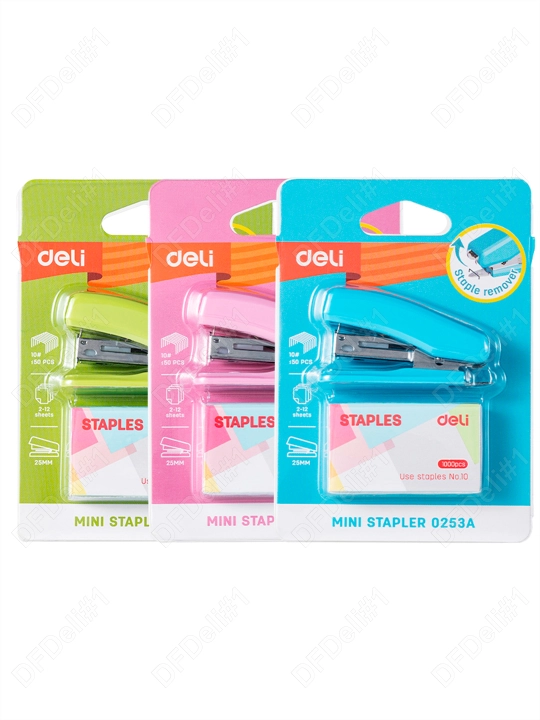 Mini stepler #10 E0253A Deli, 0253A-E