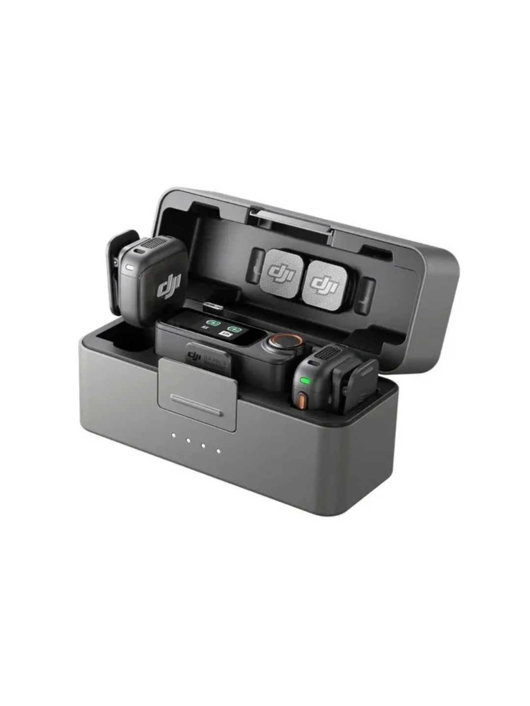 DJI Mic 3 микрофон беспроводной комплект, для записи звука стримов и видеосъёмки