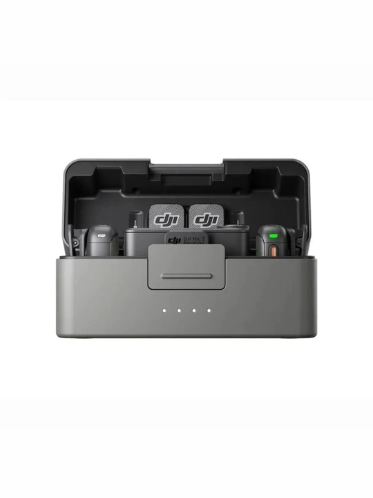 DJI Mic 3 микрофон беспроводной комплект, для записи звука стримов и видеосъёмки