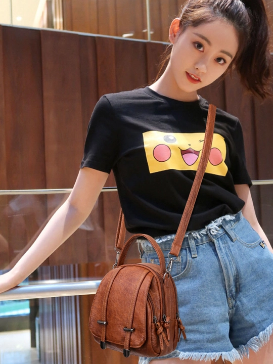 Ayollar sumkasi MELODY, mini, krossbodi, telefon sumkachasi, ekocharm