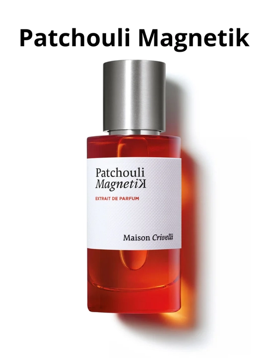 Patchouli Magnetik Maison Crivelli uniseks parfum maxsus flakonlarda, LABOR Parfum dan