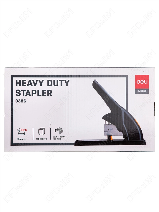 120 varaqqa stepler 0386 Deli PowerSave, 0386