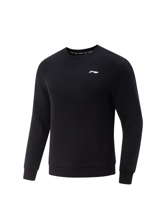 Erkaklar svitshoti, Li-Ning oversize, kuz-qish, poliestr mato - 