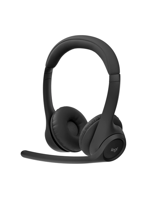 Logitech Zone 300 simsiz quloqchinlari, kompyuter, call-markaz, qo‘ng‘iroqlar, musiqa uchun