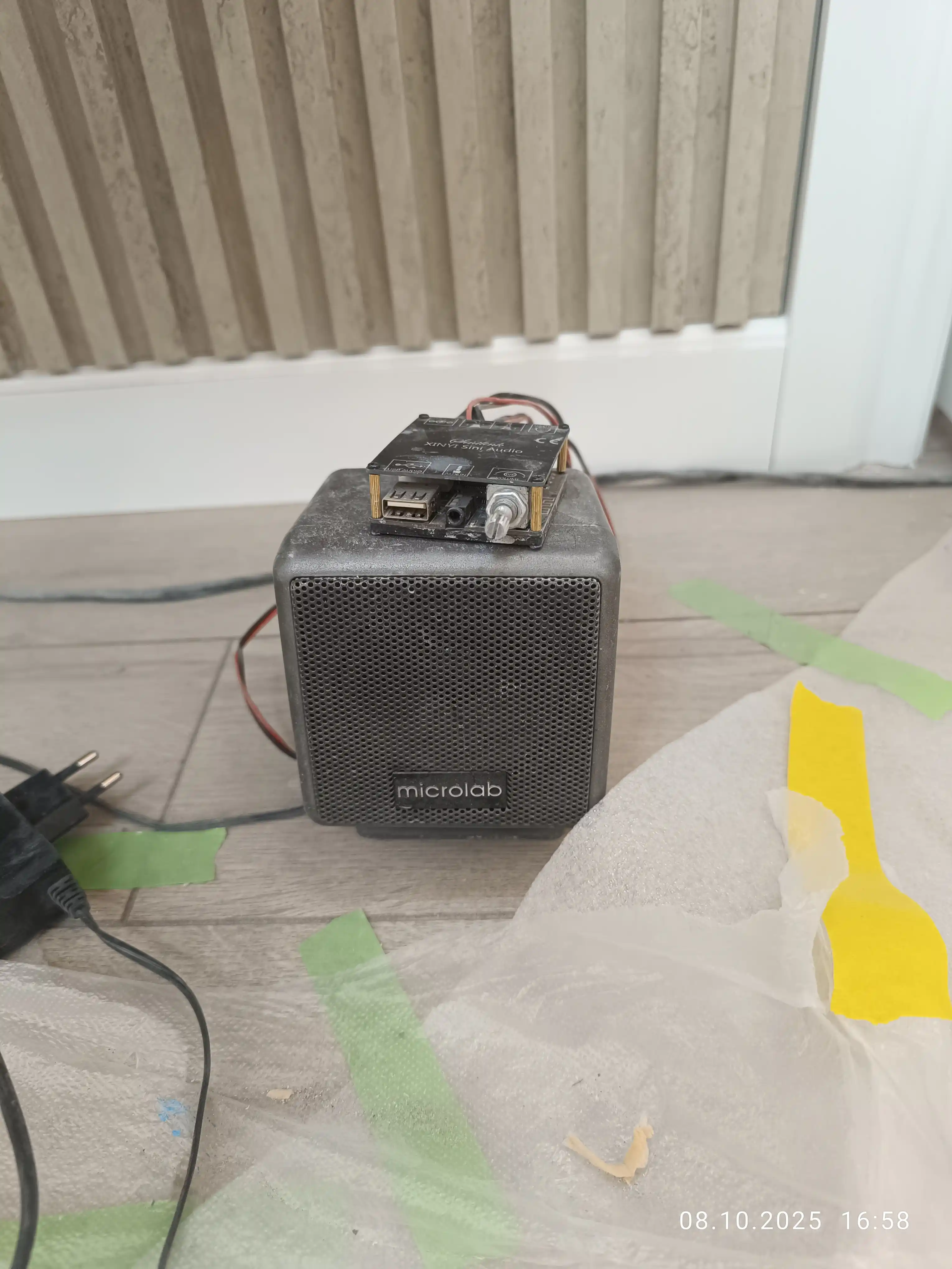 Стерео усилитель мощности XY-C50L 50W+50W  Bluetooth 5,0 + AUX + USB