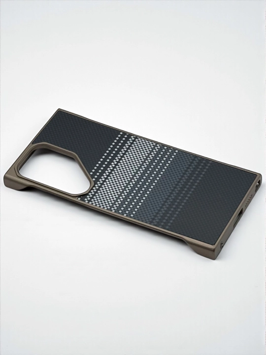 Samsung Galaxy S23 Ultra, S24 Ultra, S25 Ultra, S22 uchun karbon chexol magsafe