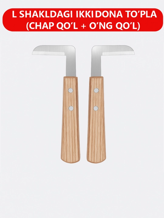 Chorva mollari uchun TuyoqPro 4X - Professional kesish pichoqlari