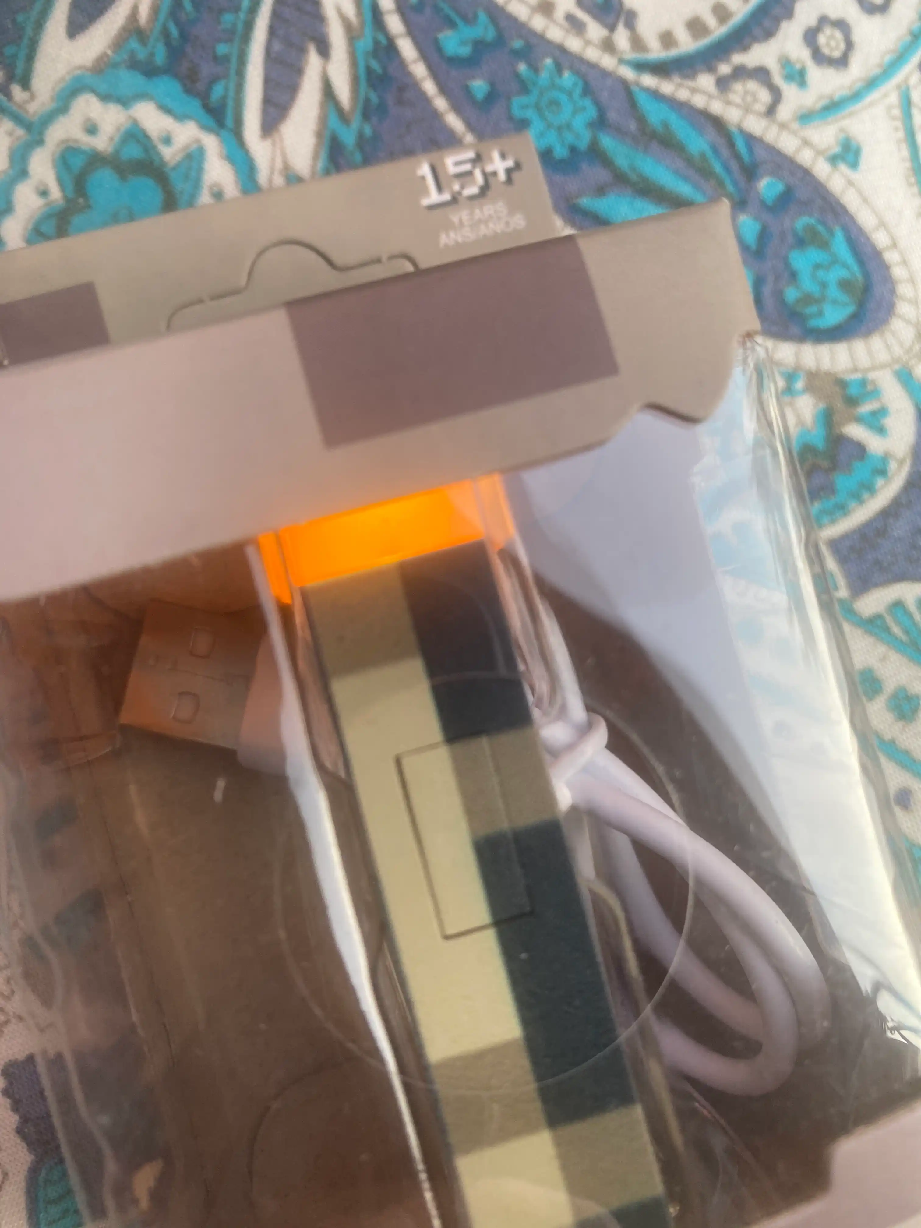 Minecraft fonari LED chiroqli brelok 