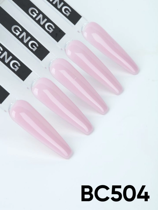 Manikyur va pedikyur uchun niqoblovchi tirnoqlar uchun rangli asos GNG, 15 ml