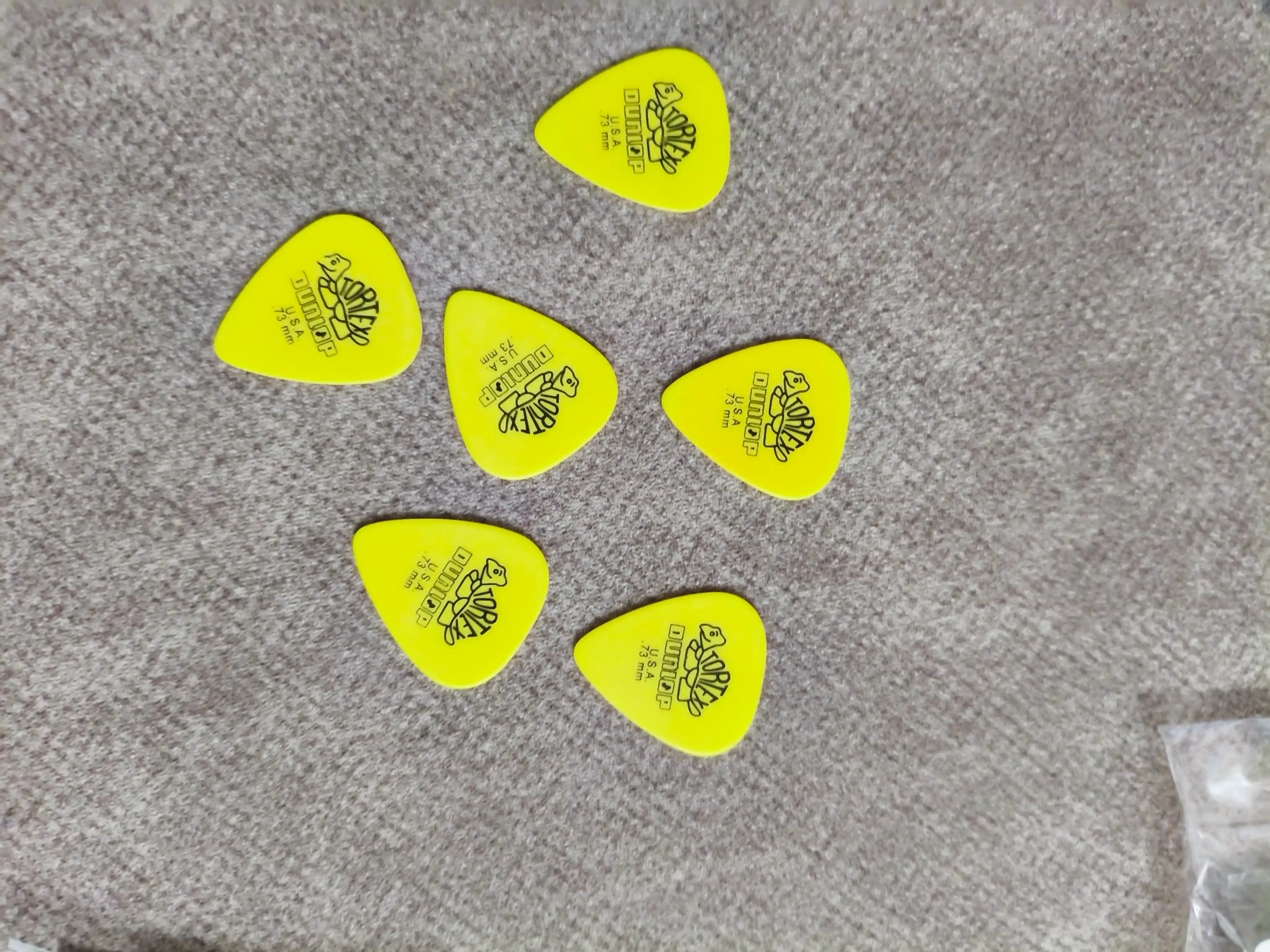 Набор медиаторов Dunlop  (6 шт) – разноцветные, разной толщины