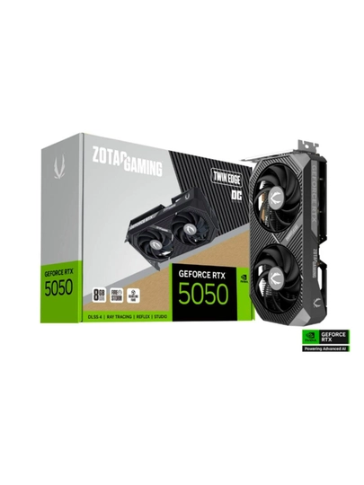 Videokarta Zotac GeForce RTX5050 8GB, 5060 8GB, 5060Ti 8GB, 5070 12GB Twin Edge OC - 