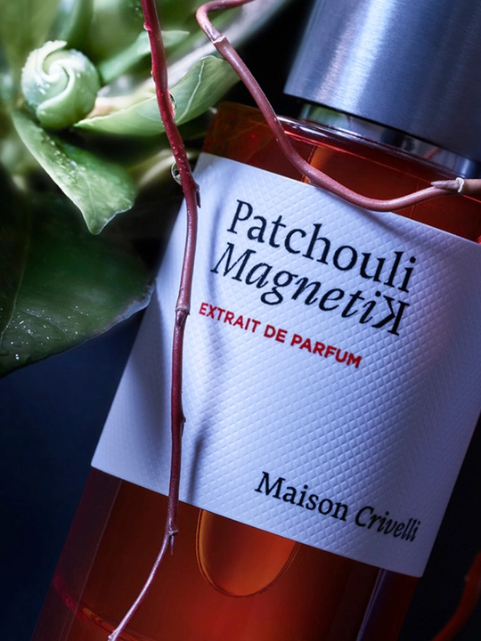 Patchouli Magnetik Maison Crivelli uniseks parfum maxsus flakonlarda, LABOR Parfum dan