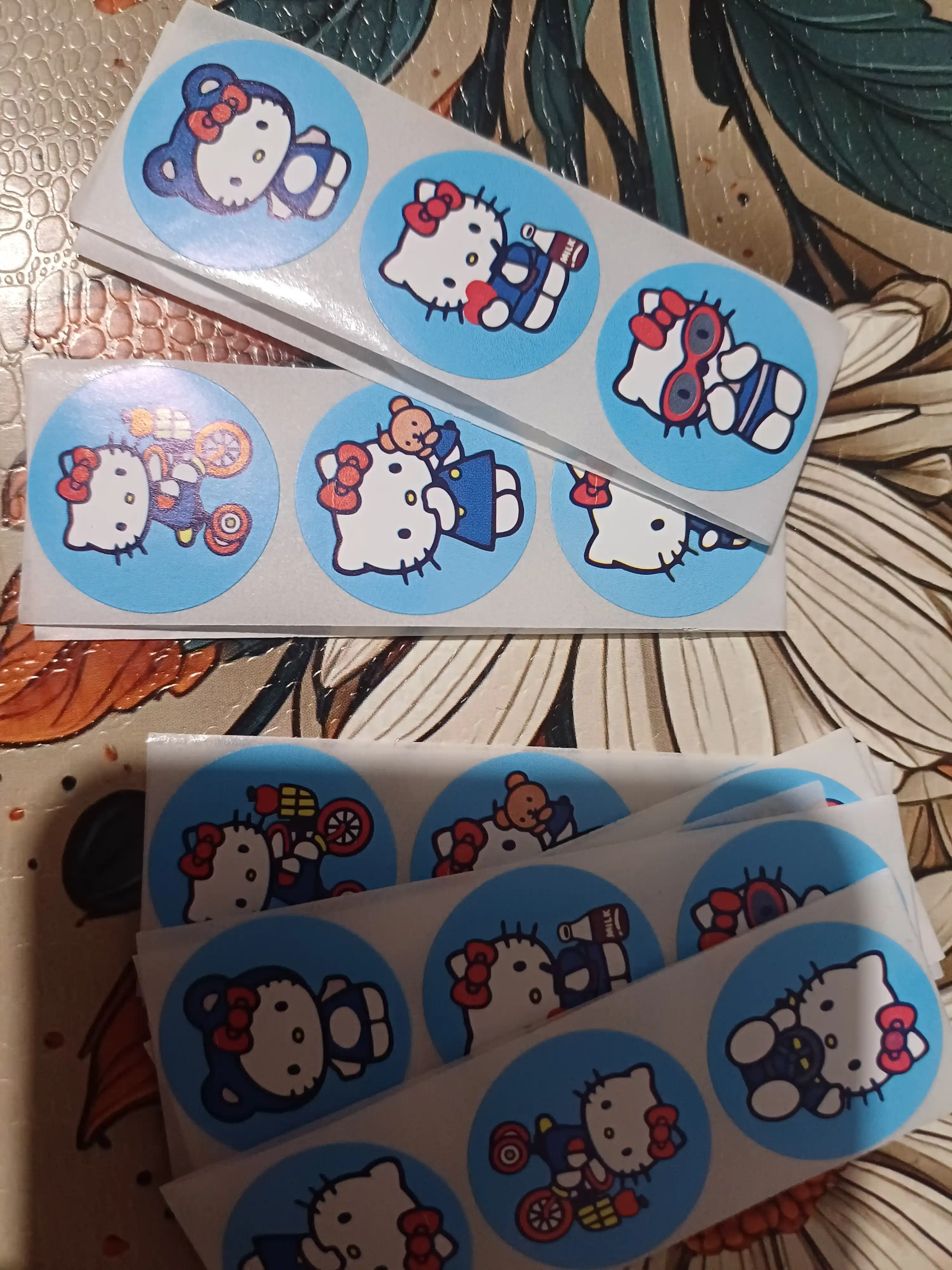 Kuromi, Kitty, Thank you stiker to'plami to'plamda, 50 dona