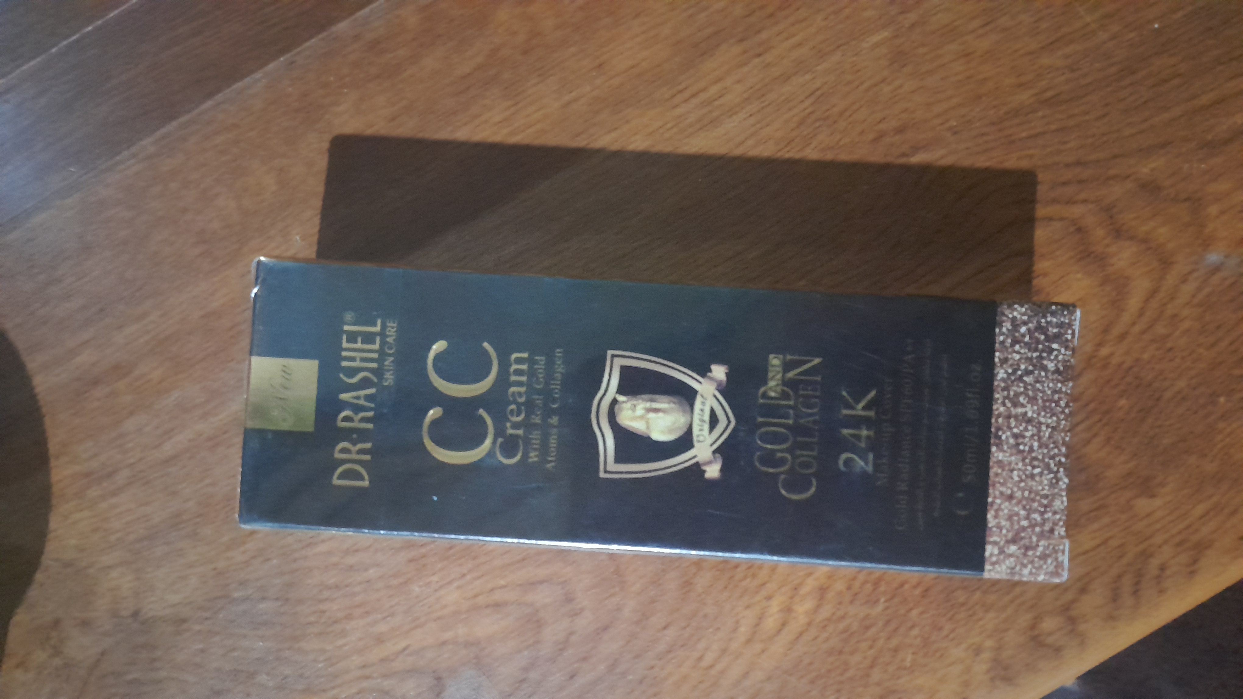 CC tonal kremi makiyaj uchun 24K gold collagen SPF60+, 50 ml