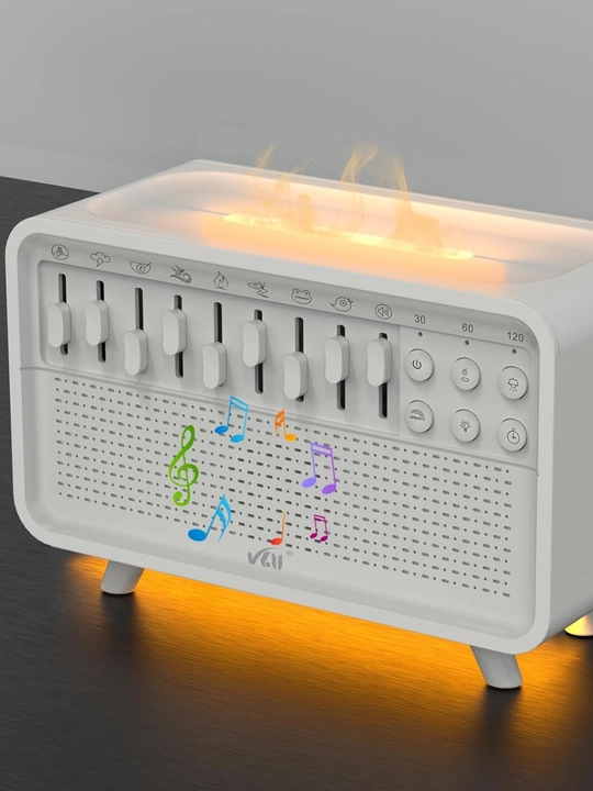 4 tasi 1 da, havo namlagich aromadiffuzor, Bluetooth kolonkasi va tabiat tovushlari bilan