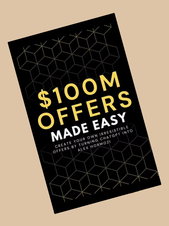 100M Offers Made Easy, Alex Hormozi