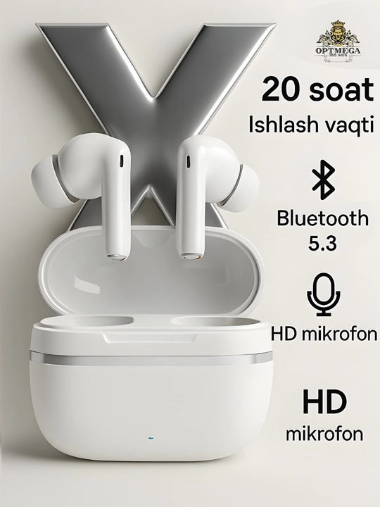 Pods Pro simsiz quloqchinlar, iPhone va Android uchun quloqliklar, OPTMEGA