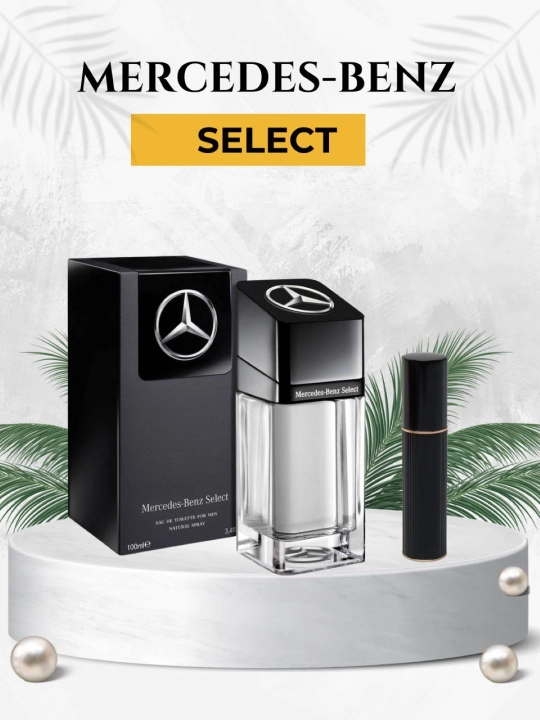 Erkaklar uchun parfumlangan suv, Mercedes-Benz Select,  Eau De Toilette, 100 ml - 