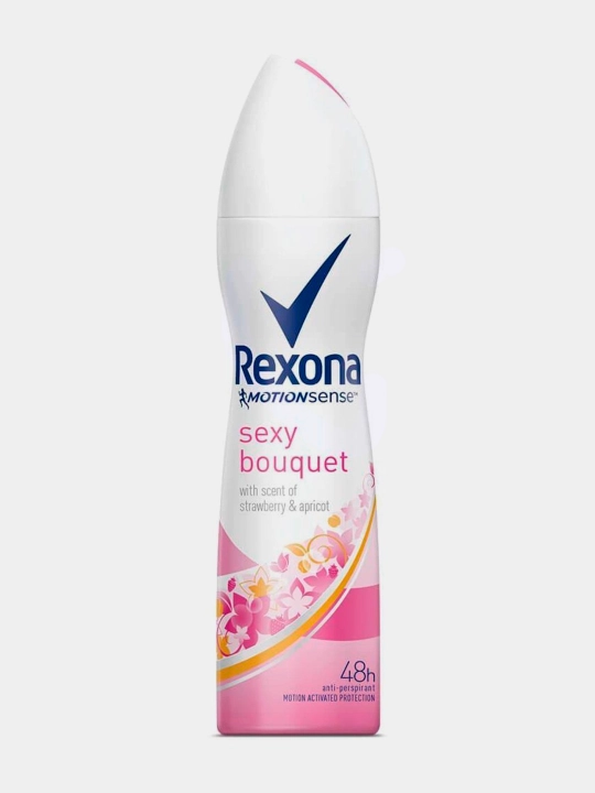 Ayollar uchun dezodorant sprey Rexona 3 turda, 150 ml