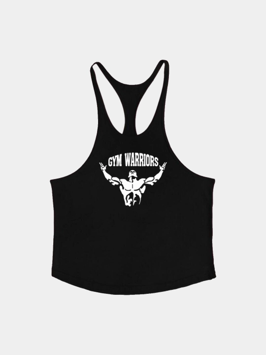 Спортивная майка 'Gym Warriors' для бодибилдинга - 