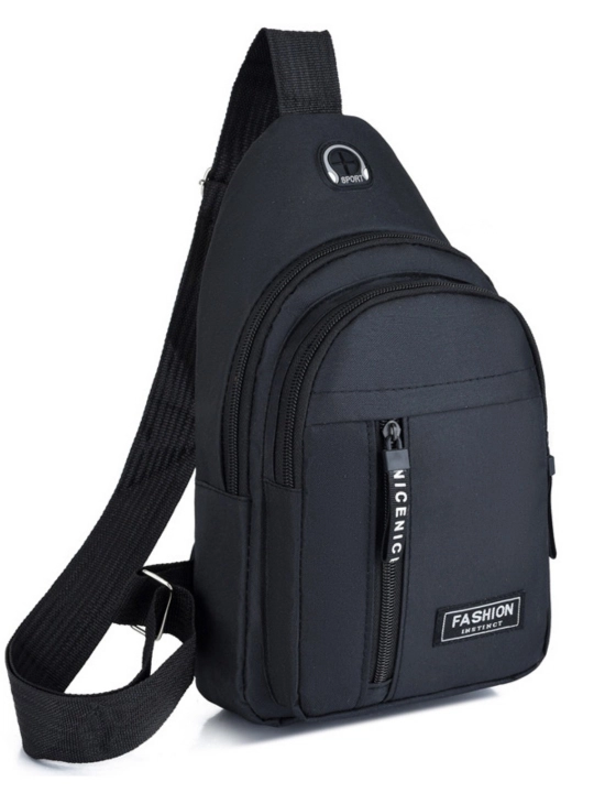 Erkaklar elka sumkalari, fermuarli bel sumkalari, mato crossbody sumkalar - 