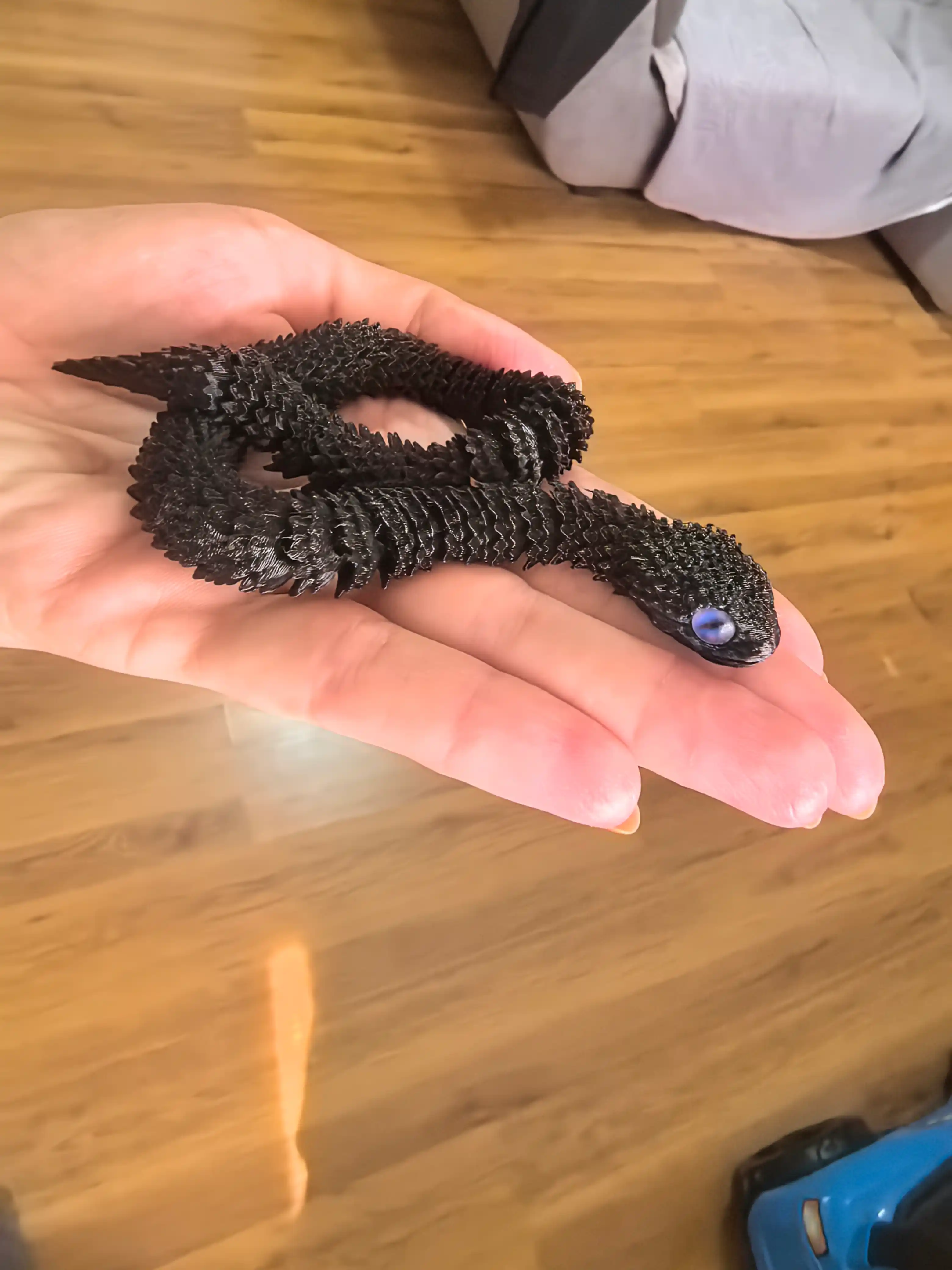 Игрушка дракон змея антистресс подвижная 3D подарок детям
