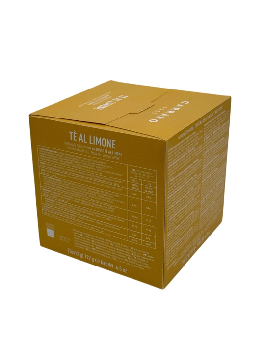 Kapsüllardagi choy Dolce Gusto Carraro Te Al Limone 16 dona