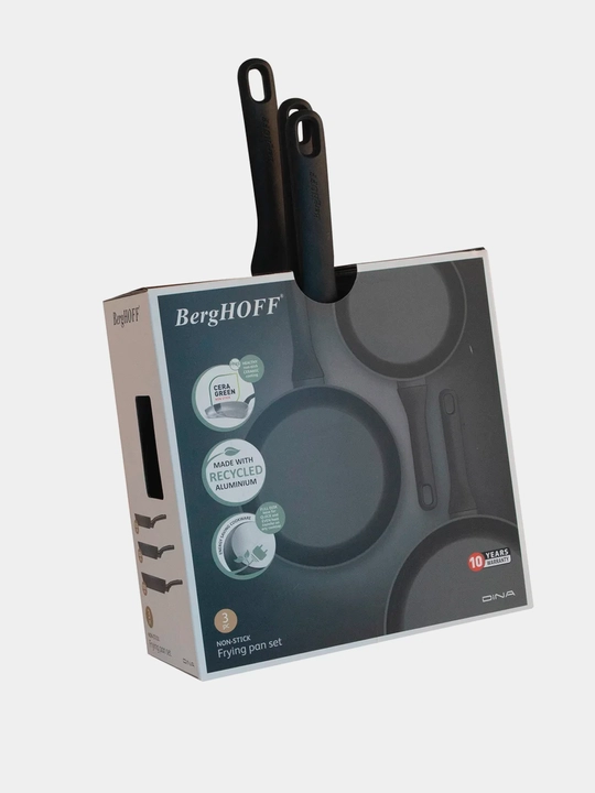 BergHOFF Helix DiNA 3 tovasi to‘plami, alyuminiy 1315090