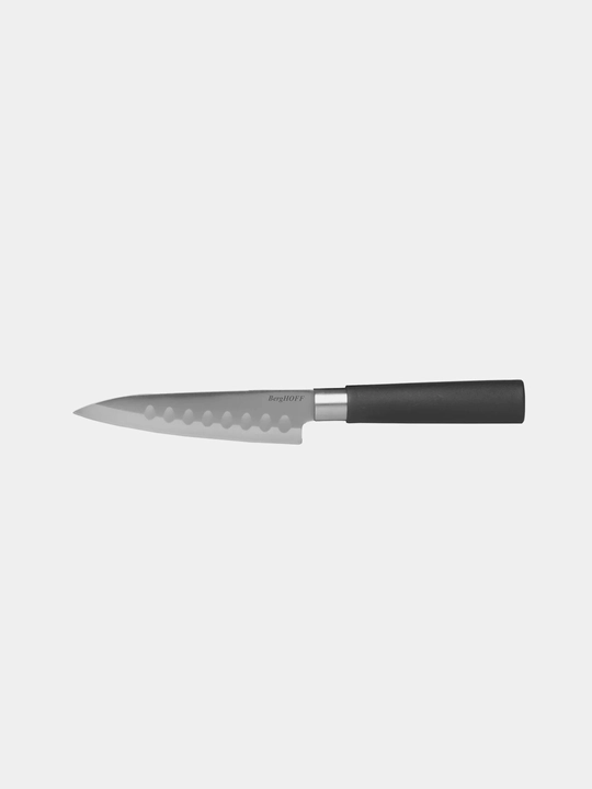 BergHOFF Нож Cантоку Codon 12,5 см, фестончатый, нержавеющая сталь, чёрный - 