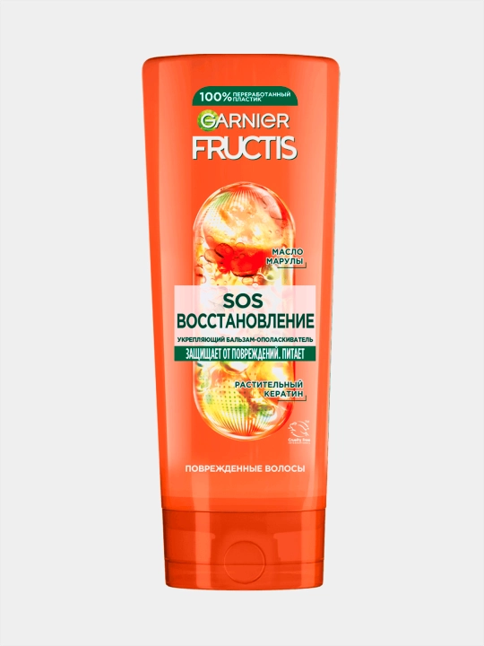 Sochlar uchun balzam Fructis Sos-tiklash, 200 ml