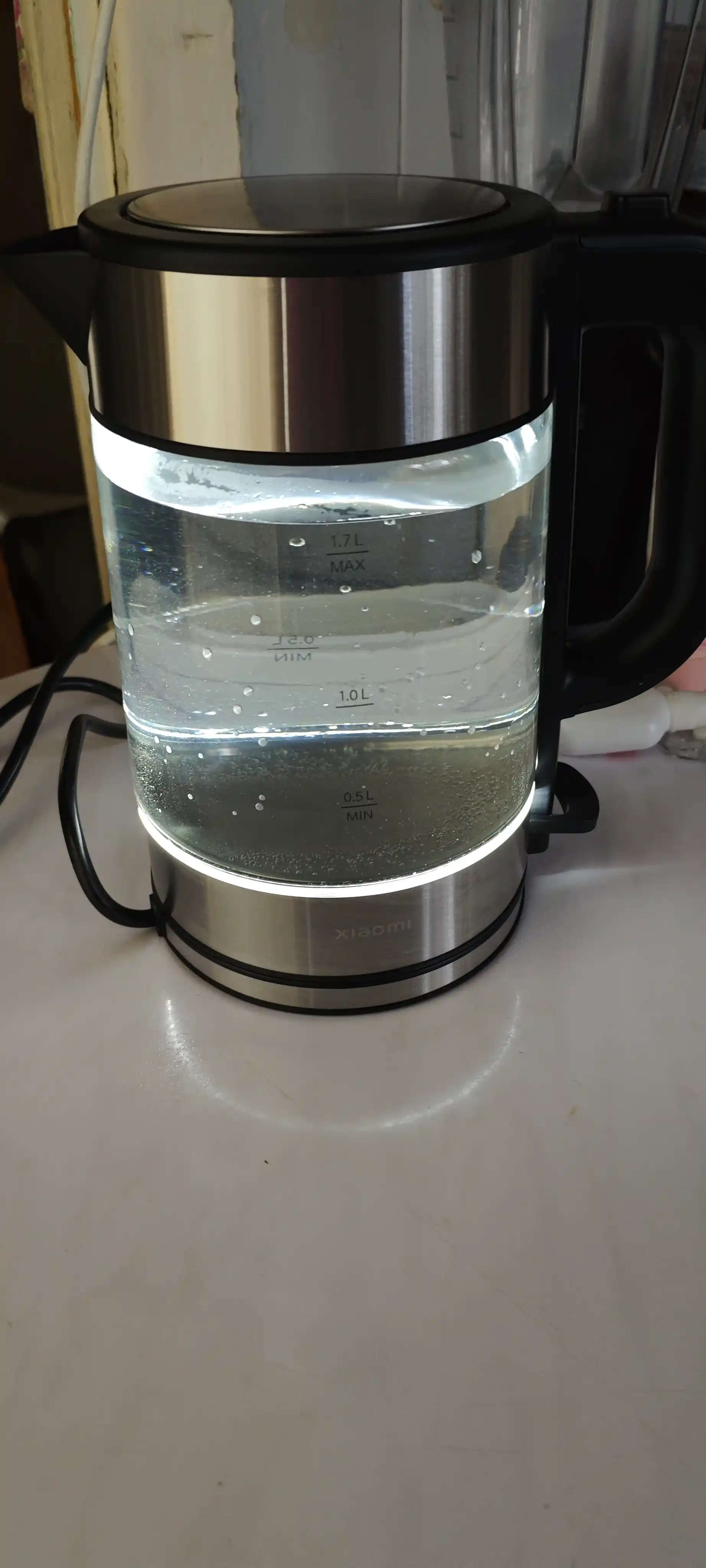 Электрический чайник Xiaomi Electric Glass Kettle, 1.7 л, 2200 Вт
