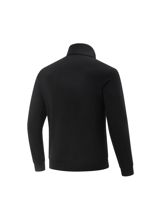 Erkaklar uchun sport kurtkasi Li-Ning Fitness AWDV935, fermuarli, stoyka yoqali