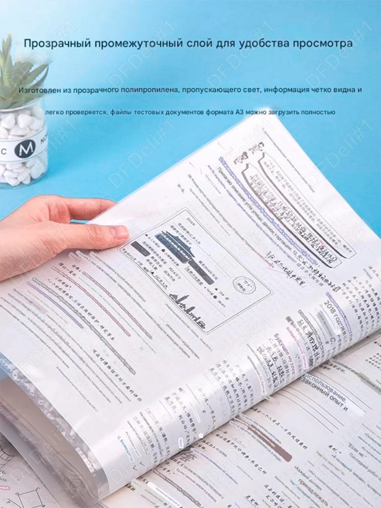 Файл А3 20шт 72616 Deli, 72616