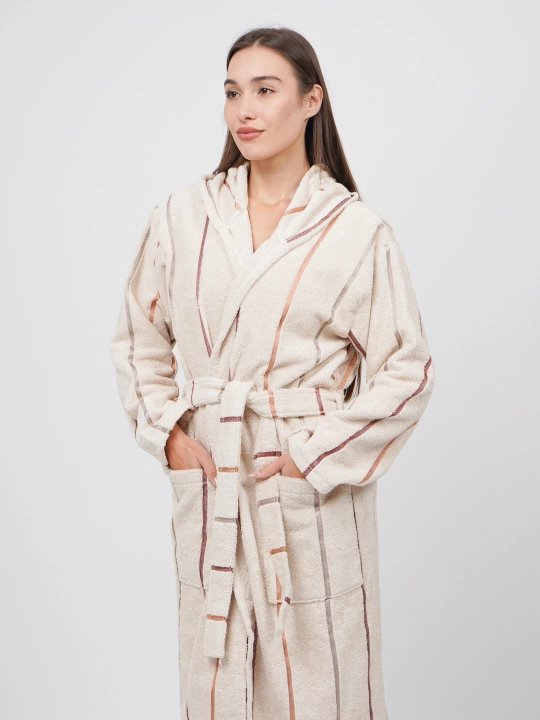 Hammom halat - ayollar va erkaklar uchun, 100% paxta XL, 2XL, 3XL - 