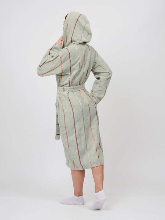 Халат для бани- для женщин и мужчин, 100% хлопок XL, 2XL, 3XL
