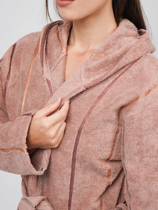 Халат для бани- для женщин и мужчин, 100% хлопок XL, 2XL, 3XL