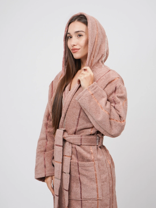 Халат для бани- для женщин и мужчин, 100% хлопок XL, 2XL, 3XL