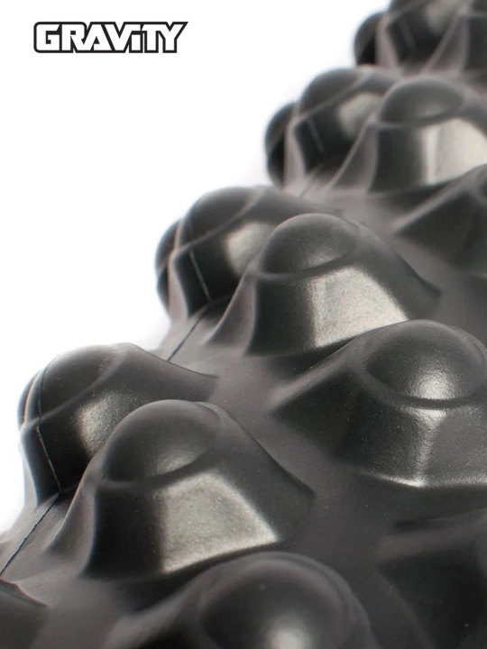 Gravity massaj tsilindri, EVA ko'pik, 36X14 sm, qora