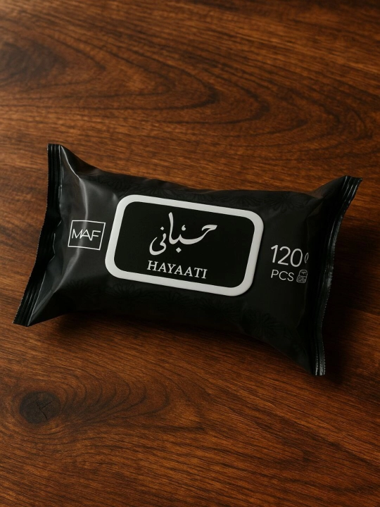 Nam salfetkalar Hayaati, 120 dona
