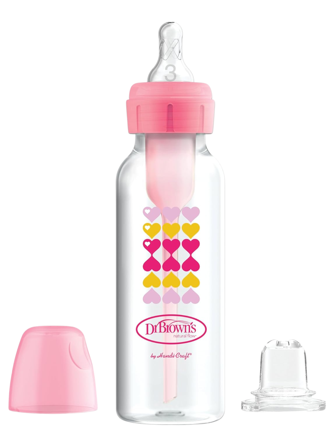 Dr. Brown’s tor og‘izli 250 ml butilka Starter Kit Option+ (Pushti / Ko‘k), antikolik - 
