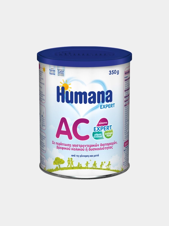 Детская смесь Humana AC Expert, для чувствительного пищеварения, 350 г - 