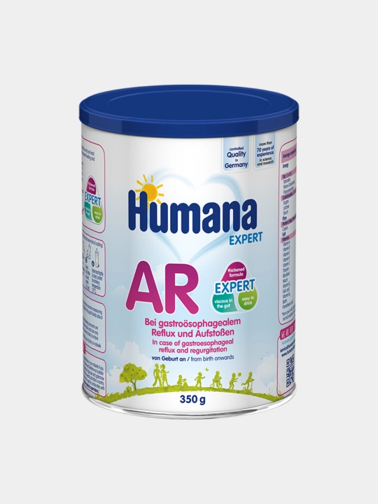 Детская смесь Humana AR Expert, при срыгиваниях, 350 г (жестяная банка) - 