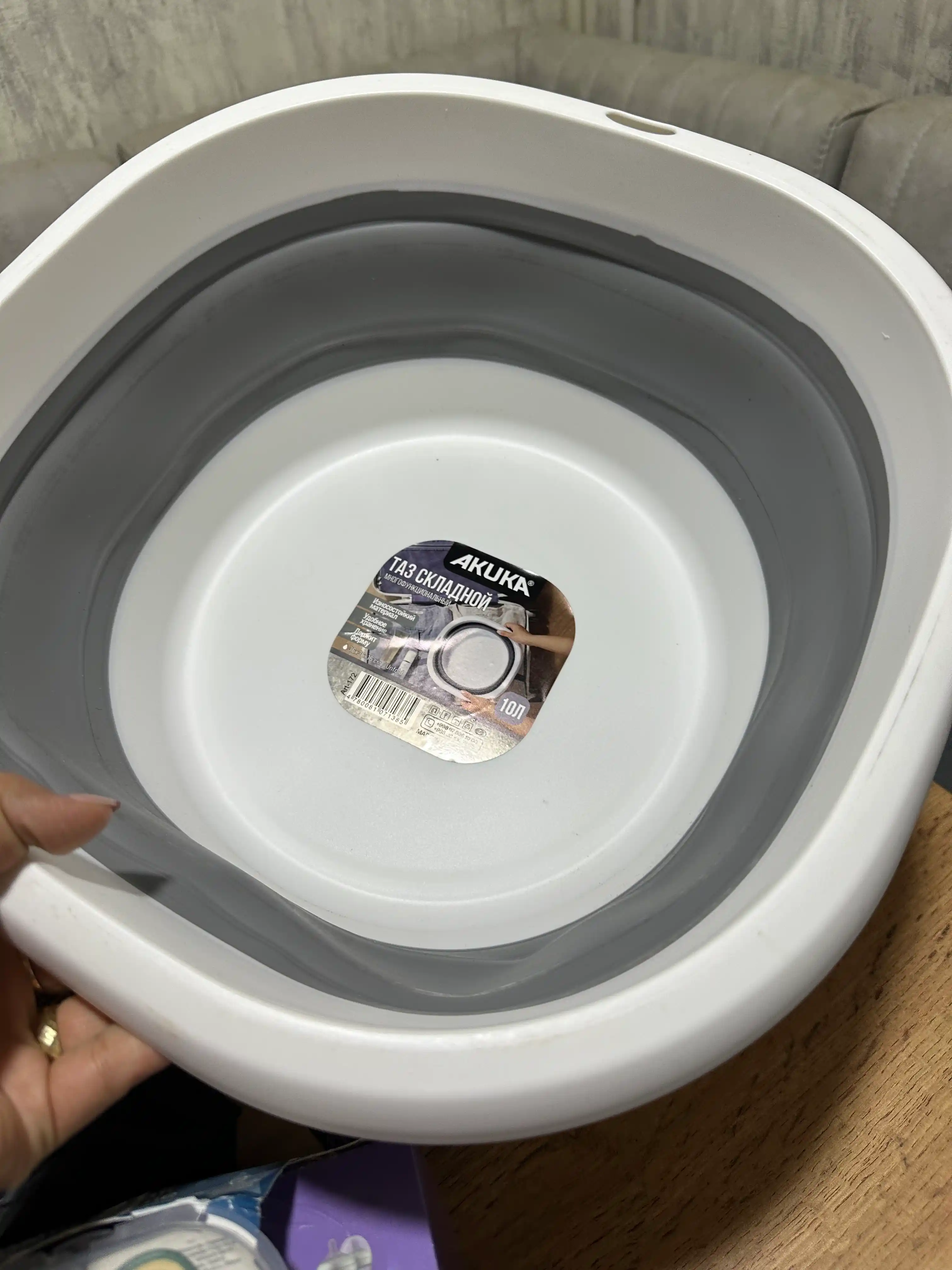 Yig‘iladigan plastik chelak,cho'mich va tog‘ora, silikon, 5 litr, 10 litr va 15 litrli