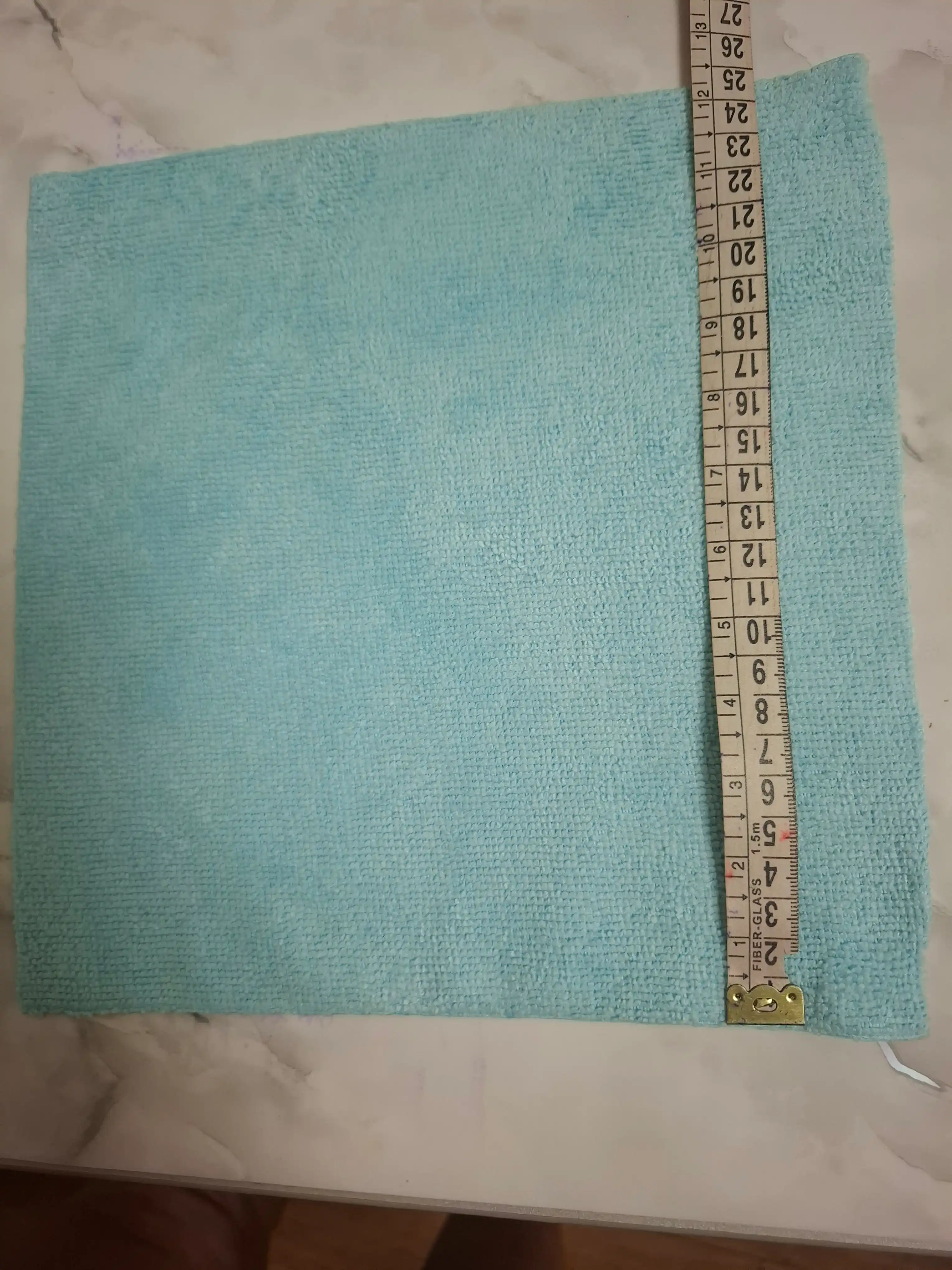 Tozalash va yuvish uchun ko'p qirrali qayta ishlatiladigan mikrofiber mato, 30 dona