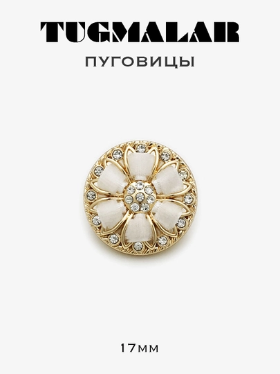 Пуговицы — PUGOVKA-ПУГОВИЦ-ТЕМНРОЗ-5ШТ