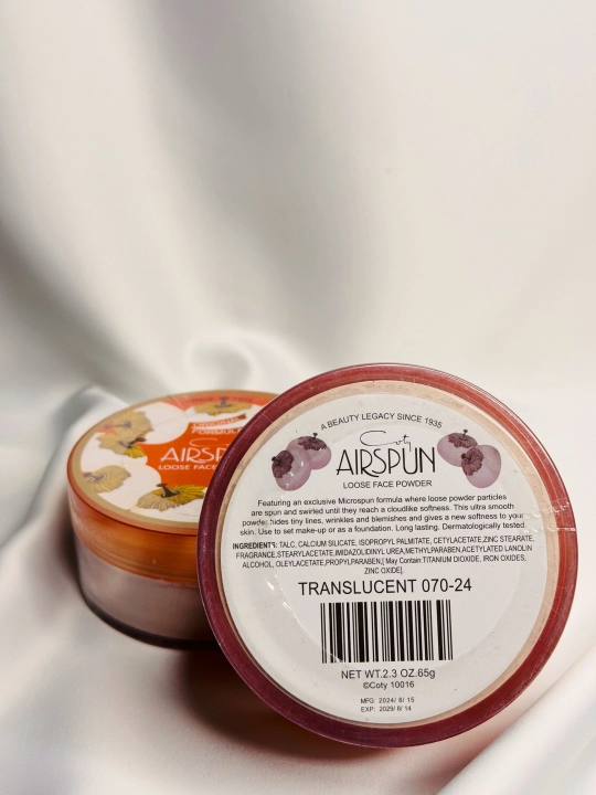 Coty Airspun Рассыпчатая пудра для лица – для гладкости кожи
